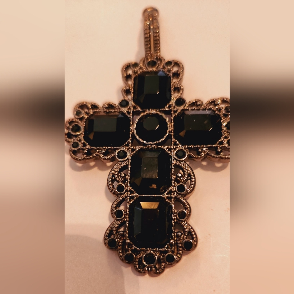 Cross pendant add on